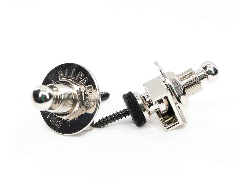lD MD-38C エレキギター コイルタップ ロックペグ Allparts Primo Guitar Security Strap Locks In Nickel – Megatone Music