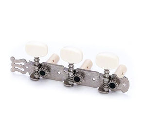 Allparts 3x3 Plank Tuning Keys for Classical Guitars in Nickel