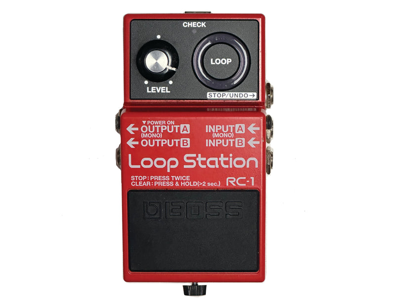 Boss RC-1 Loop Station Looper Pedal – Megatone Music