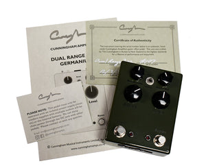 Cunningham Amps Dual Range Fuzz - RCA Germanium Fuzz Pedal in Olive