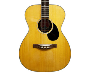 Eastman PCH2-OM Acoustic Guitar | Solid Thermo-Cure Sitka Spruce Top in Natural with Gig Bag