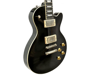 Eastman SB59/TV-BK Solid Body Electric Guitar in True Vintage Black w/ Case
