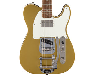 Fender Squier Classic Vibe Custom Telecaster SH Electric Guitar with Bigsby in Aztec Gold