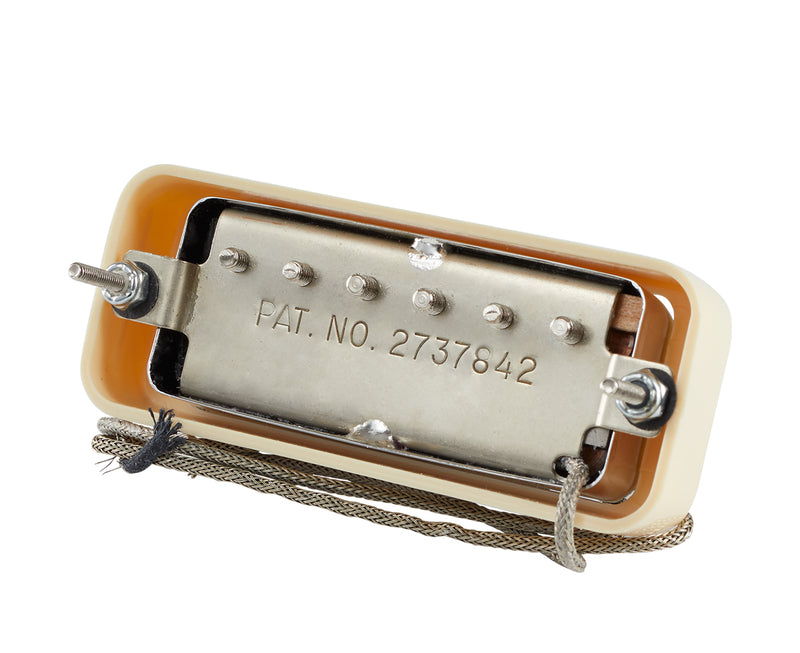 Gibson Original Mini-Humbucker (Rhythm, Chrome cover, 2-conductor, Potted,  Alnico II)