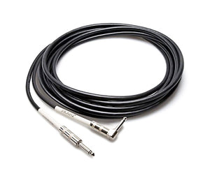Hosa GTR-220R 20' Guitar 1/4" Straight to Right Angle Cable