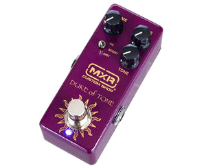 MXR Custom Shop Duke of Tone Overdrive Effects Pedal Purple