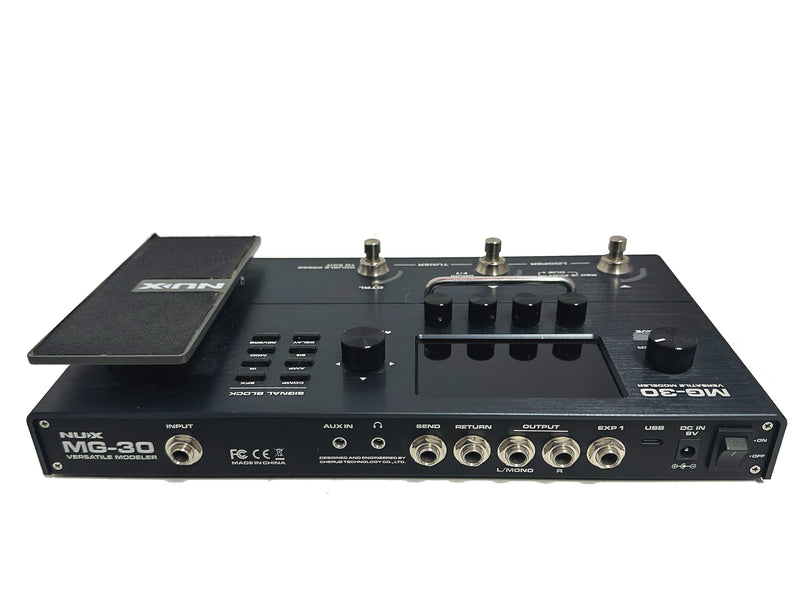 NUX MG-30 Amp Modeler and Multi-Effects Pedal – Megatone Music