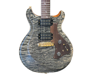 Paul Reed Smith PRS Private Stock Mira Electric Guitar in Quilted Faded Indigo 2009
