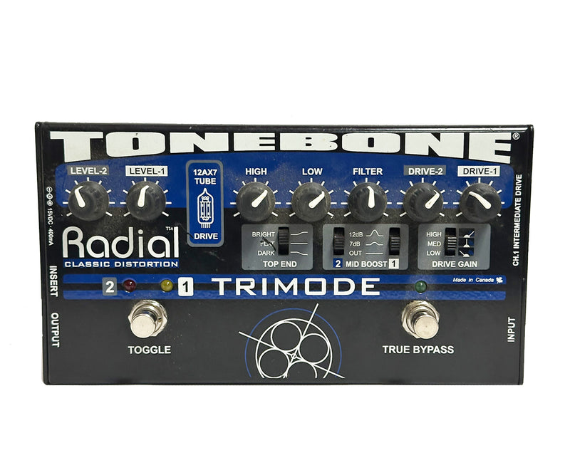 Radial Trimode Tube Distortion Pedal – Megatone Music