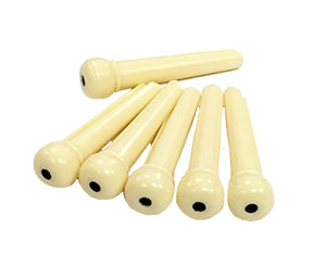 Allparts BP-0679 Plastic Dotted Bridge Pins - Megatone Music
