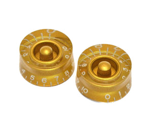 Allparts Gold Vintage Style Speed Knobs - Megatone Music