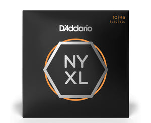 D'Addario NYXL1046 Nickel Wound Electric Guitar Strings .010-.046 Light
