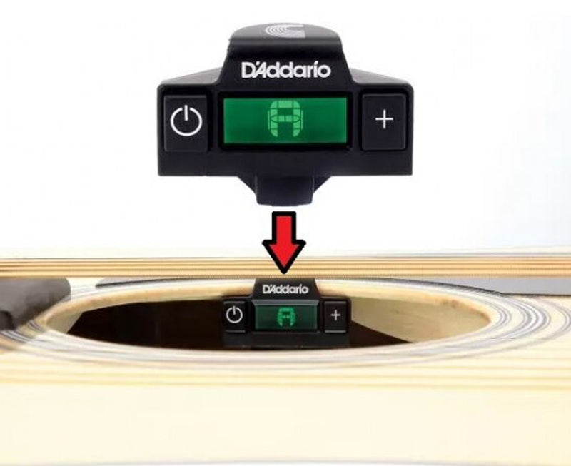 D'Addario NS Micro Sound Hole Tuner for Guitar and Ukulele PW-CT