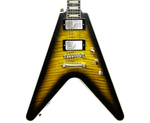 Epiphone Flying V Prophecy Electric Guitar Yellow Tiger Aged Gloss