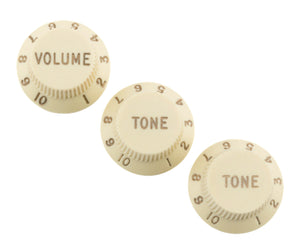 Fender Stratocaster Aged Knob Set