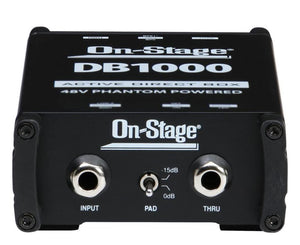 On-Stage DB1000 Active Direct Box