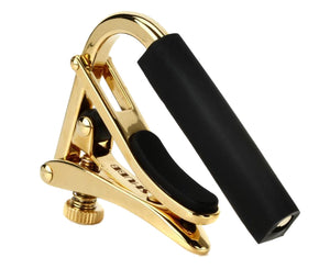 Shubb C1g Capo Royale in Gold for Acoustic or Electric Guitars - Megatone Music