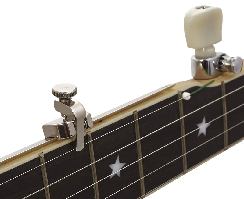 Shubb BC-25L 5th String Long Bar Banjo Capo, Stainless Steel Shubb BC-25L 5th String Long Bar Banjo Capo, Stainless Steel