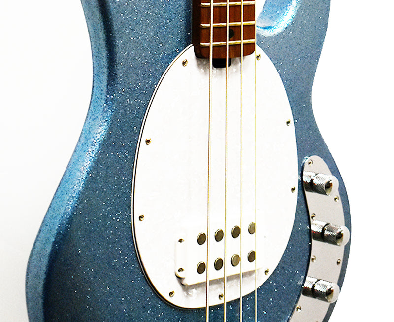 ◇ Sterling by MUSIC MAN RAY34 BASS [Blue Sparkle] ◇スターリン・ベース◇ - 楽器、器材