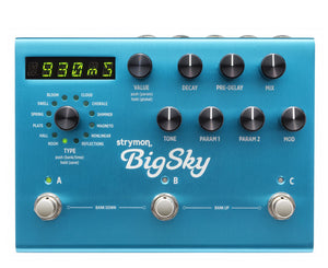 Strymon BigSky Multidimensional Reverb Pedal