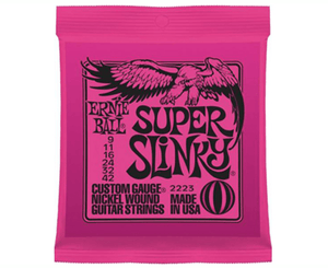 Ernie Ball 2223 Super Slinky 9-42 Electric Guitar Strings - Megatone Music