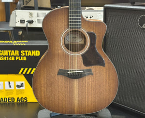 Taylor 124ce Walnut Special Edition Grand Auditorium Acoustic-Electric Guitar Shaded Edge Burst