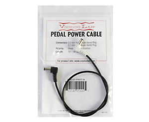 Voodoo Lab PPREV-R 2.1mm DC Cable Reverse Polarity (Center Positive) RA Barrel Cable