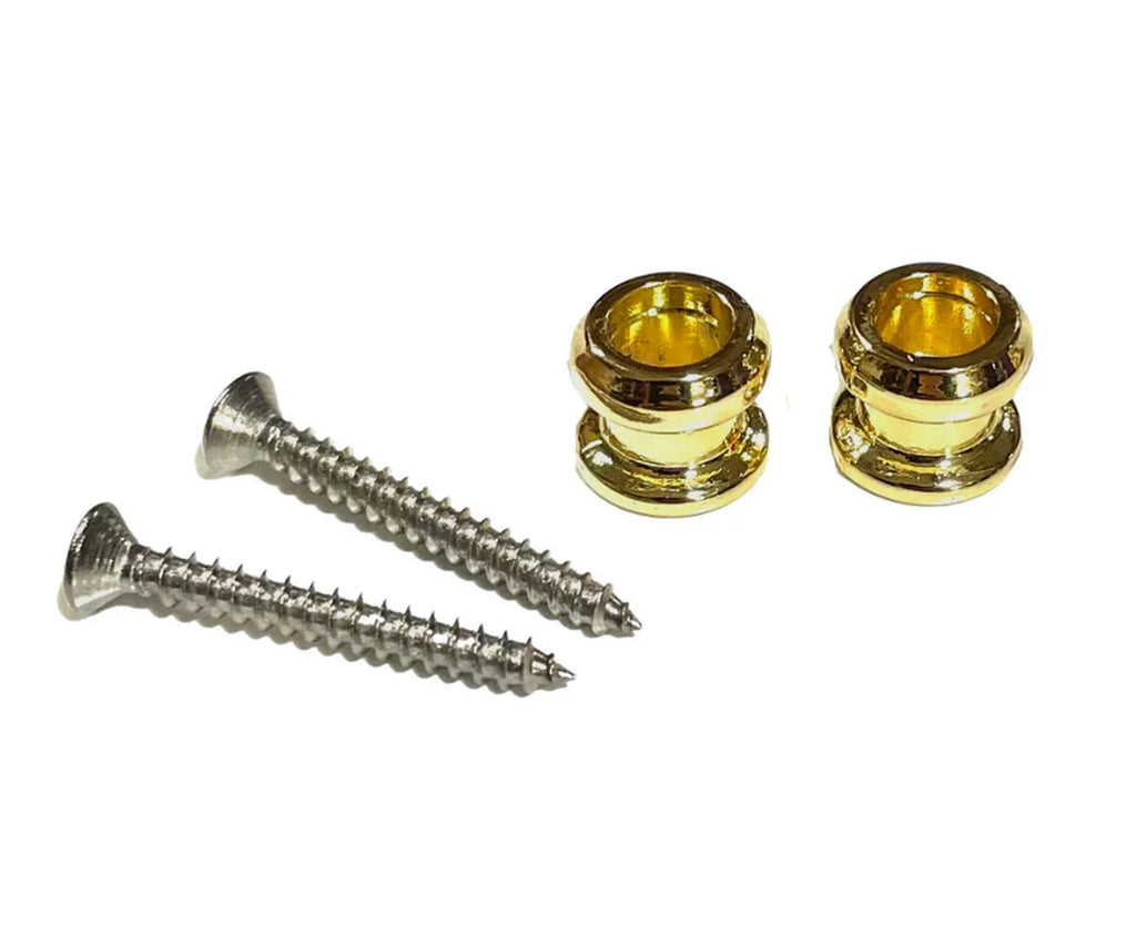 Schaller Style Strap Buttons for Strap Lock System in Gold