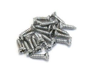 Allparts 20 Pack Chrome Gibson Size Pickguard Screws