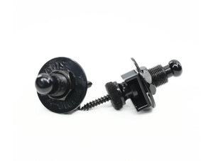 Allparts Primo Guitar Security Strap Locks In Black