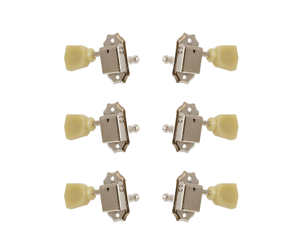 Allparts TK-0877-001 Vintage Style 3 x 3 Nickel Keys