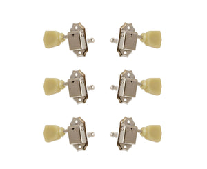 Allparts TK-0877-001 Vintage Style 3 x 3 Nickel Keys