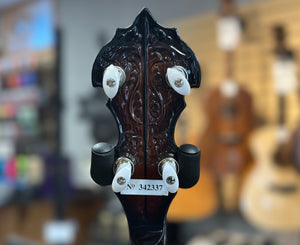 Alvarez White Eagle 5-String Bluegrass Banjo w/ Case