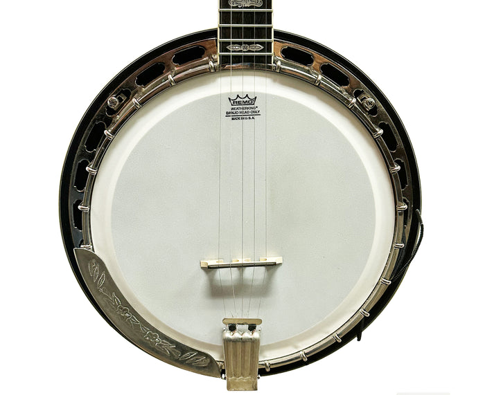 Alvarez White Eagle 5-String Bluegrass Banjo w/ Case