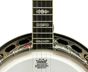 Alvarez White Eagle 5-String Bluegrass Banjo w/ Case