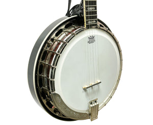 Alvarez White Eagle 5-String Bluegrass Banjo w/ Case