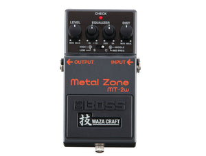 Boss MT-2W Waza Craft Metal Zone Distortion Pedal