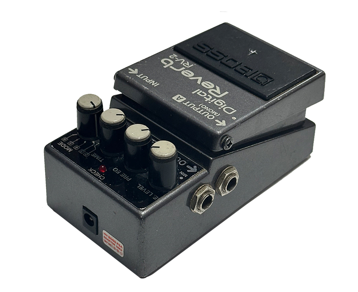 Boss RV-2 Digital Reverb Effects Pedal | Vintage | Made in Japan