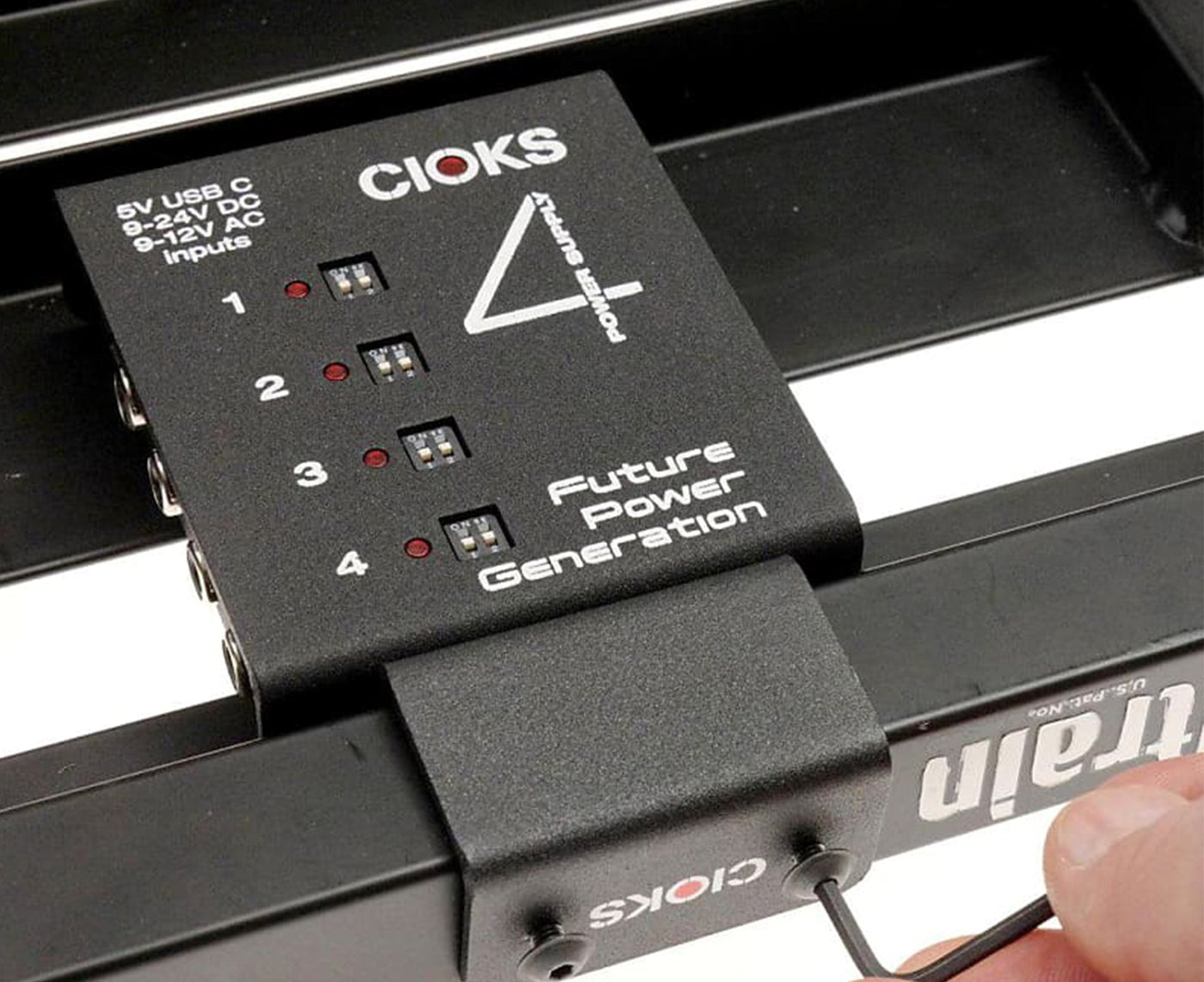 Cioks Mounting Racket Cioks Mini Grip Power Supply to Pedal Board Mounting Bracket – Megatone ...