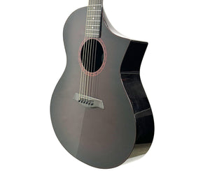Composite Acoustics GX-HG-WRB Acoustic-Electric Guitar in Wine Red Burst