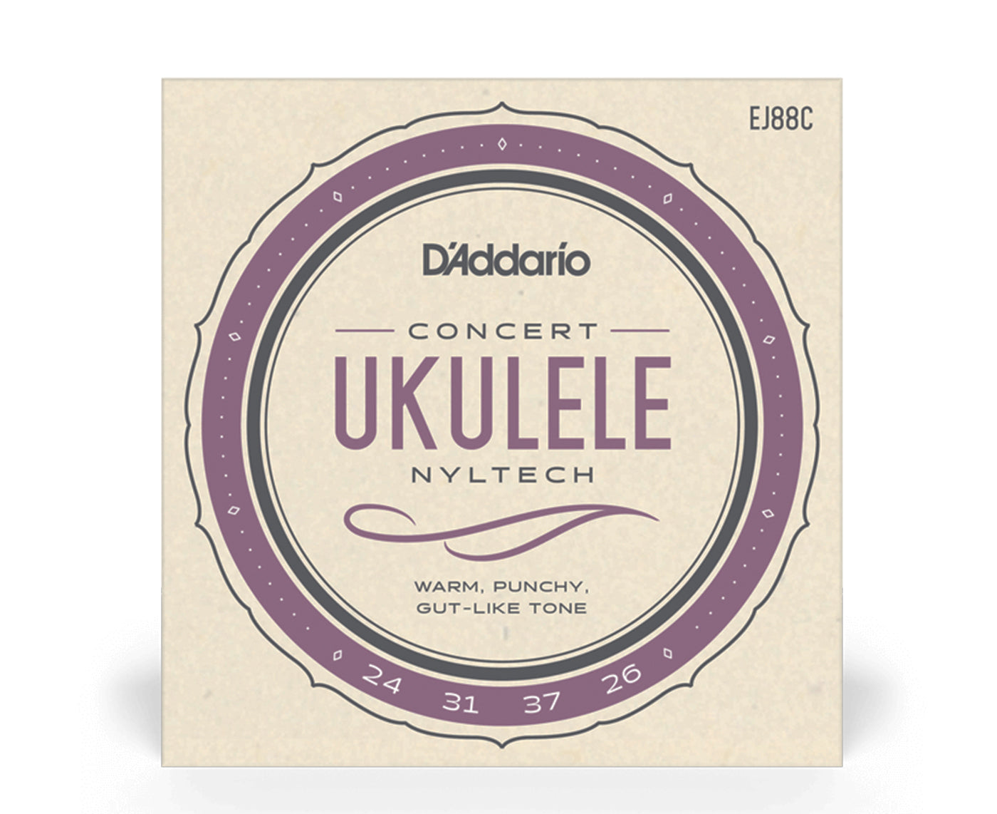 Corde D'Addario EJ88c in nyltech per ukulele Concerto – Fabbrica del Suono Corde D'Addario EJ88c in nyltech per ukulele Concerto – Fabbrica del Suono