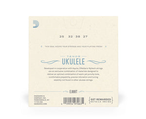 D'Addario EJ88T Nyltech Ukulele Strings, Tenor