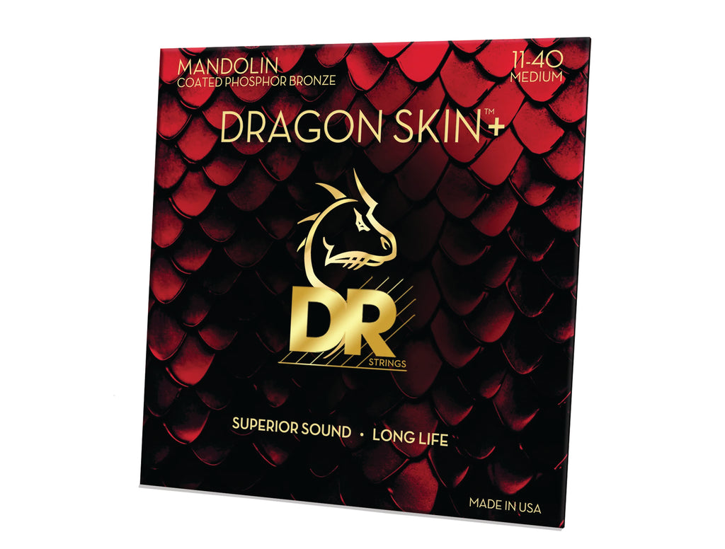 Dragon Skin+™ Phosphor Bronze Mandolin Strings 11-40 Medium - Megatone Music
