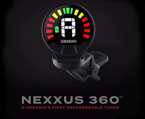 D'Addario Nexxus 360 Rechargable Headstock Tuner