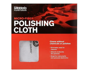 D'Addario Micro Fiber Premium Polishing Cloth