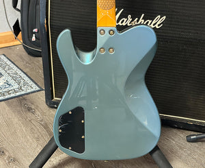 Dean Zelensky Dellatera ATW Deluxe Paisley Electric Guitar in Gunhill Blue Burst w/ Case, Many Upgrades!