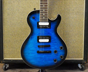 Dean Thoroughbred X Quilt Maple in Trans Blue Burst