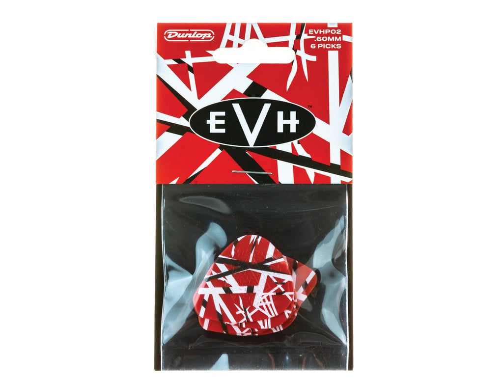 Dunlop EVHP02 EVH Frankenstein Max-Grip Picks .60mm (6-pack)