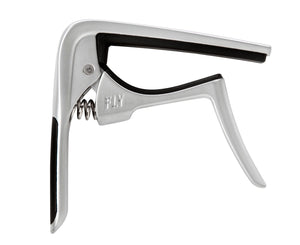 Dunlop Trigger Fly Curved Performance Capo in Satin Chrome