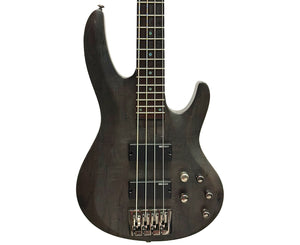 ESP LTD B-204SM in See Thru Black Satin